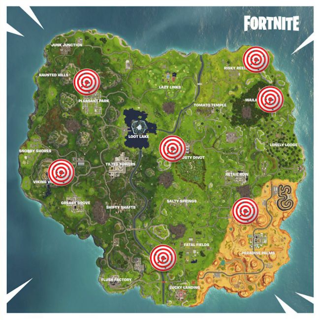 Where to Find Fortnite Shooting Galleries